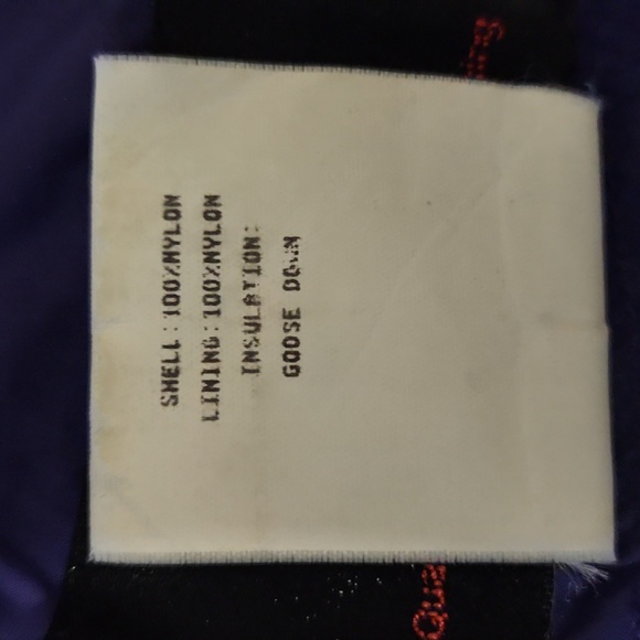 REI Vintage Goose Down Quilted Puffer Jacket Purple Size Large - Picture 9 of 13